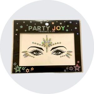 Mermaid Gem Face Sticker for Women